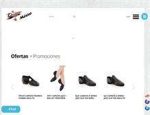 Tablet Screenshot of danceshopmexico.com